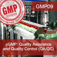 cGMP: Quality Assurance and Quality Control (QA/QC) Certification Training