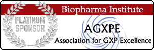 Biopharma Institute Platinum Sponsor of AGXPE - Association of GxP Excellence