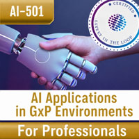 Certification Training AI Applications and Quality Management in GxP Environments