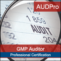 Certification Training GMP Auditor Professional Certification Program