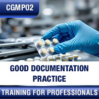 Certification Training cGMP: Good Documentation Practice (GDocP)