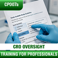 Certification Training CRO Oversight