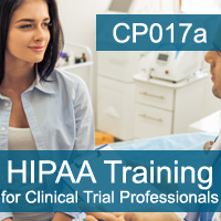 HIPAA Training for Clinical Trial Professionals Certification Training
