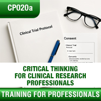 Critical Thinking for Clinical Research Professionals Certification Training