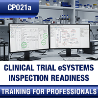 Certification Training Clinical Trial eSystems Inspection Readiness