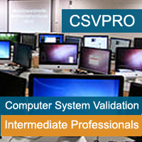 Certification Training Computer System Validation (CSV) Professional Certification Program