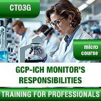 Certification Training GCP: Clinical Trial Monitors GCP ICH E6(R3) Responsibilities (Fundamentals)