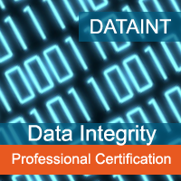 Data Integrity Professional Certification Program Certification Training