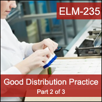 Certification Training Good Distribution Practices in Pharma (GDP) - Part 2