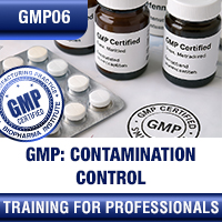 Certification Training cGMP: Contamination Control