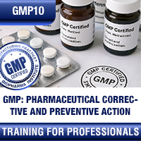 Certification Training cGMP: Pharmaceutical Corrective and Preventive Action (CAPA) - Including Root Cause Analysis