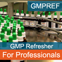 Certification Training GMP Refresher Program for Professionals