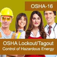 Certification Training OSHA: Lockout/Tagout Control of Hazardous Energy