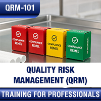 Certification Training Quality Risk Management (QRM): Accessing Risks in Daily Operations